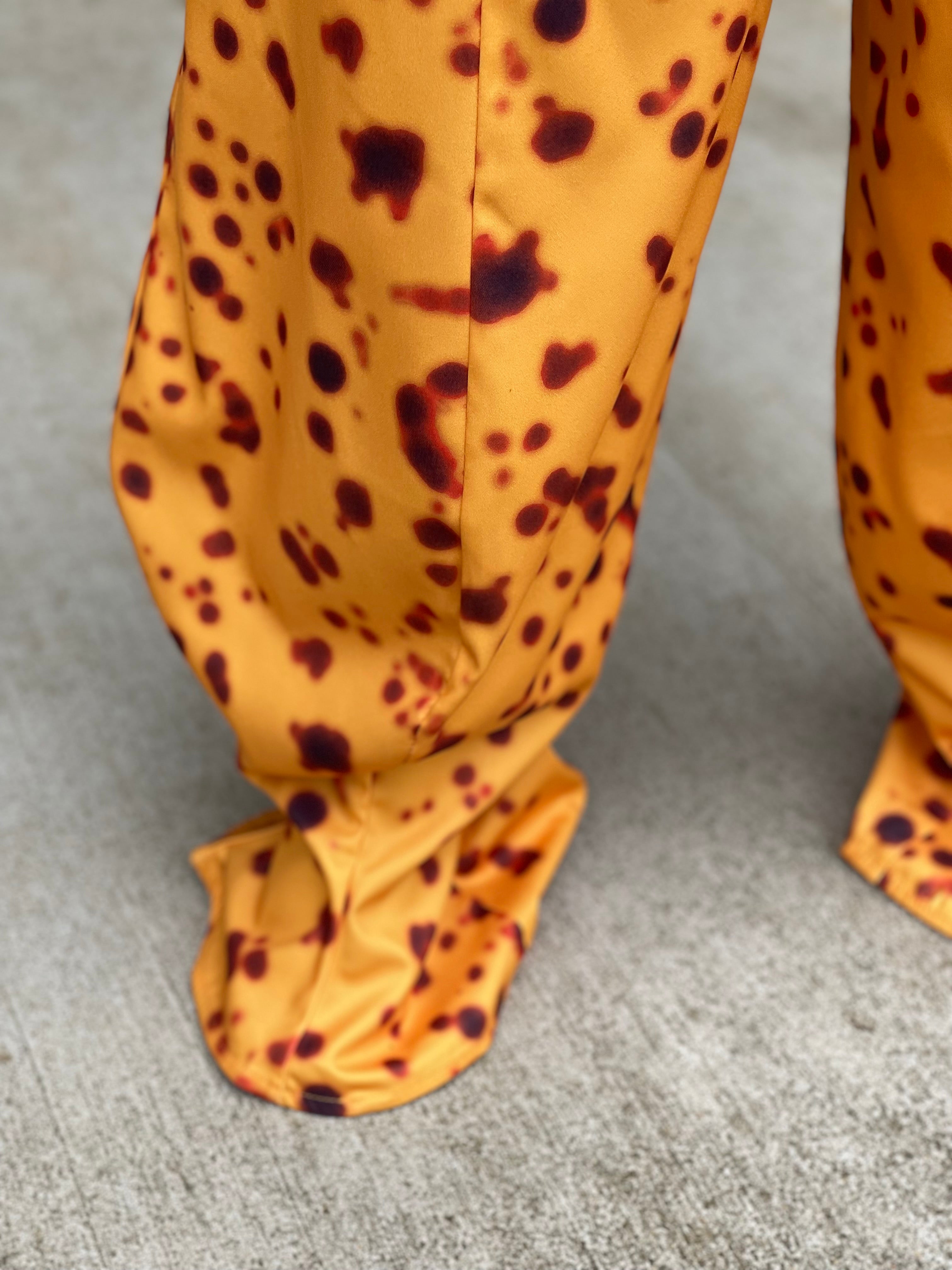 GOLDxTEAL gorgeous horseshoe pant.