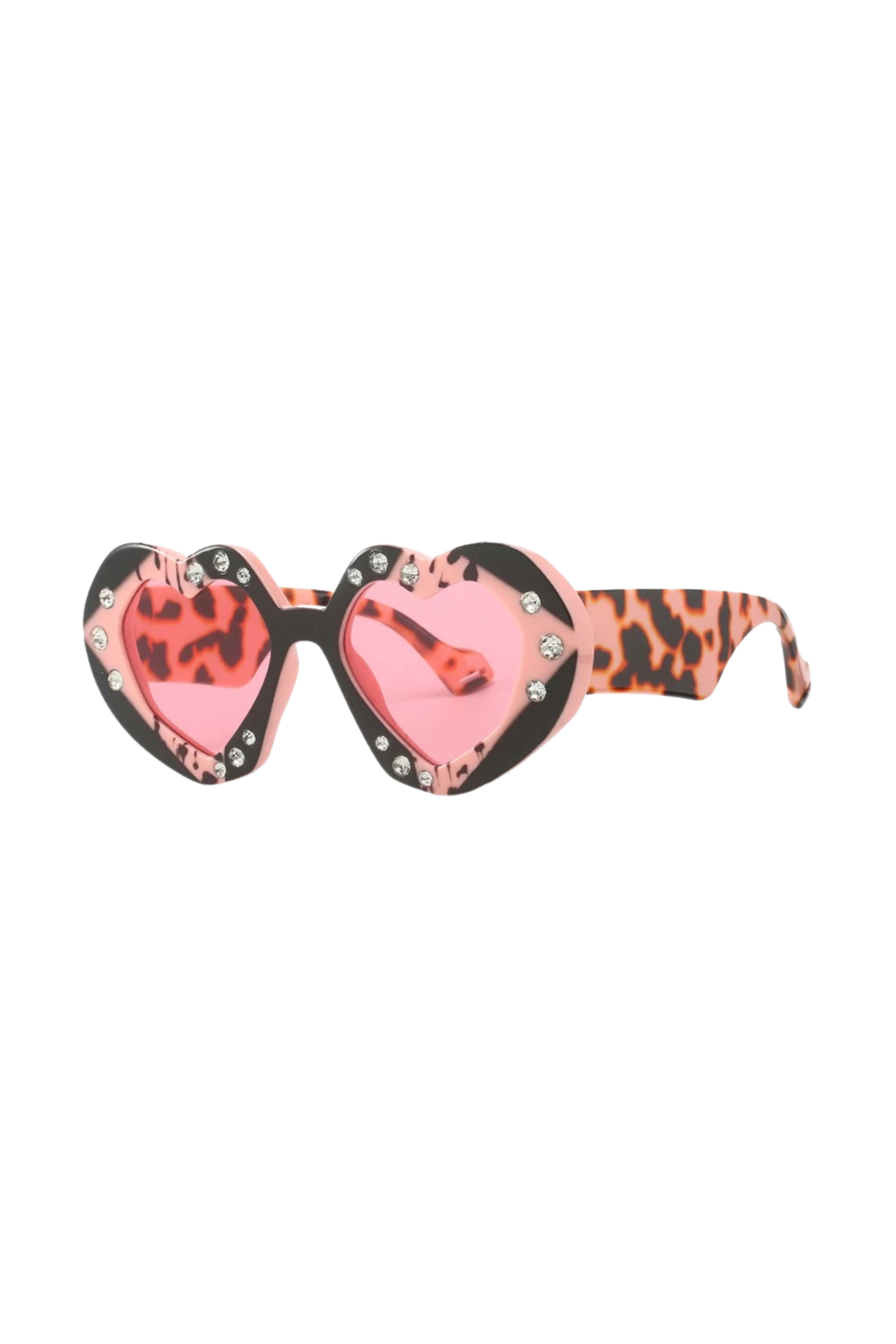 GOLDxTEAL pink sunglasses.