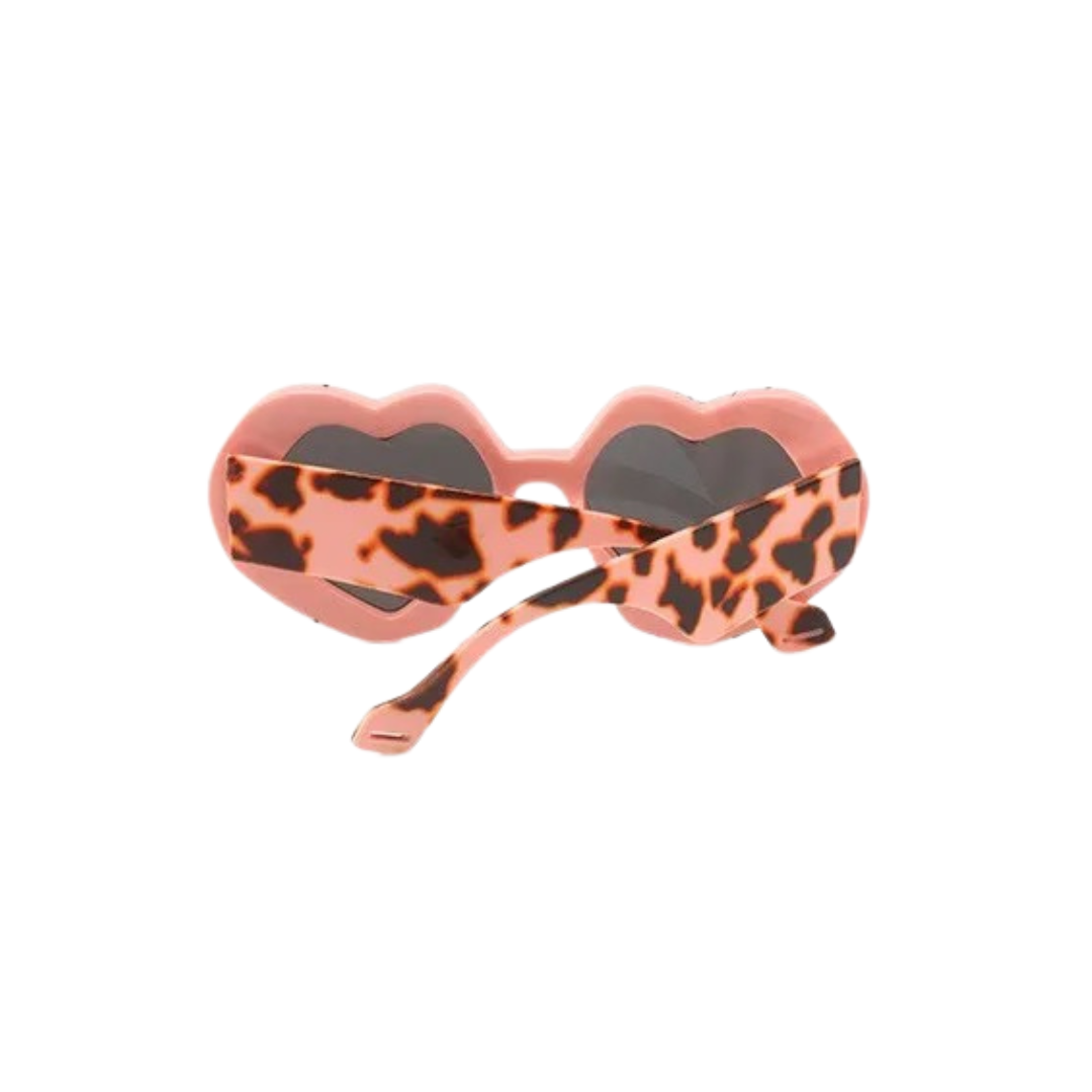 GOLDxTEAL pink sunglasses.