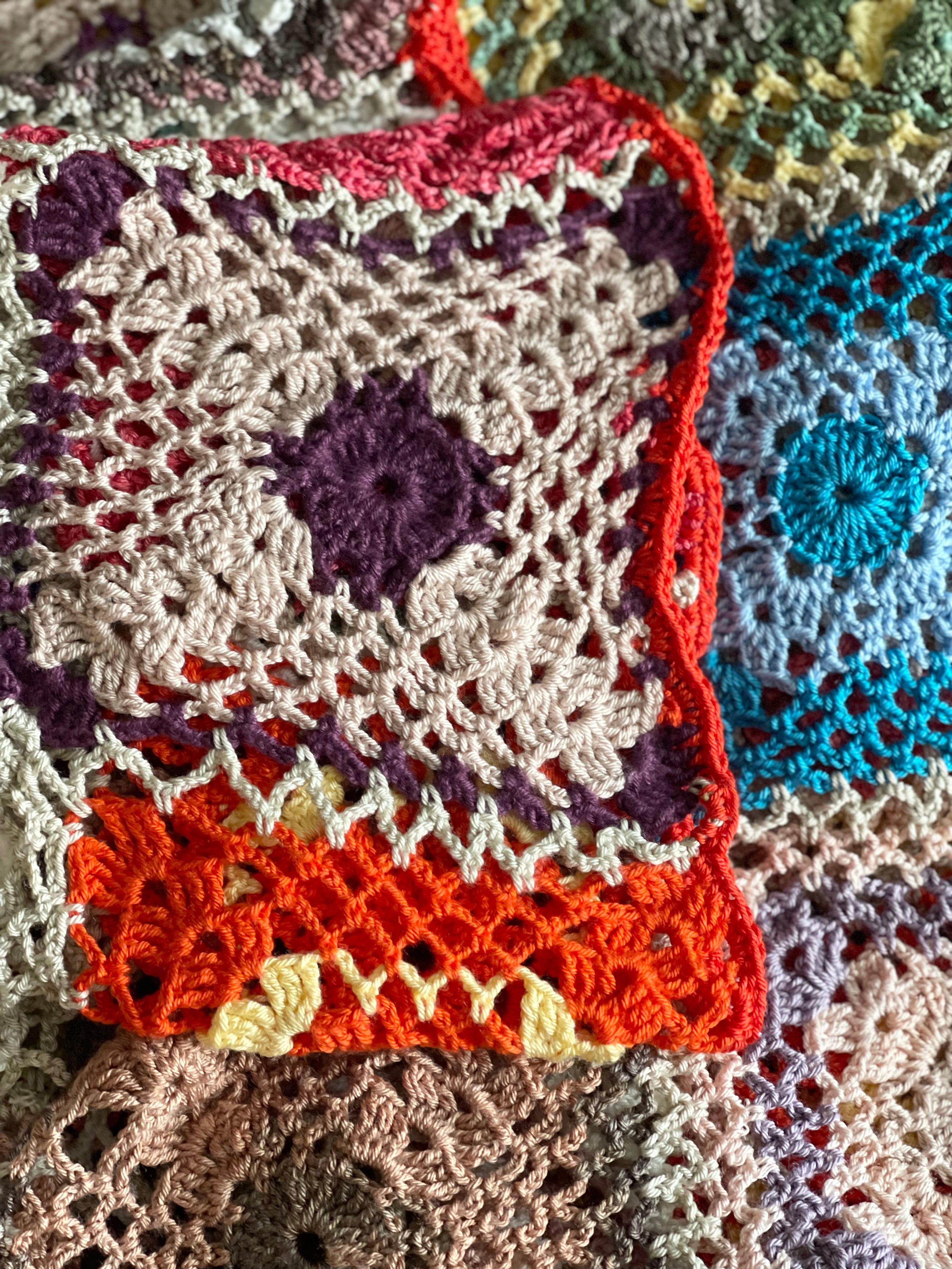 GOLDxTEAL crochet skirt set.
