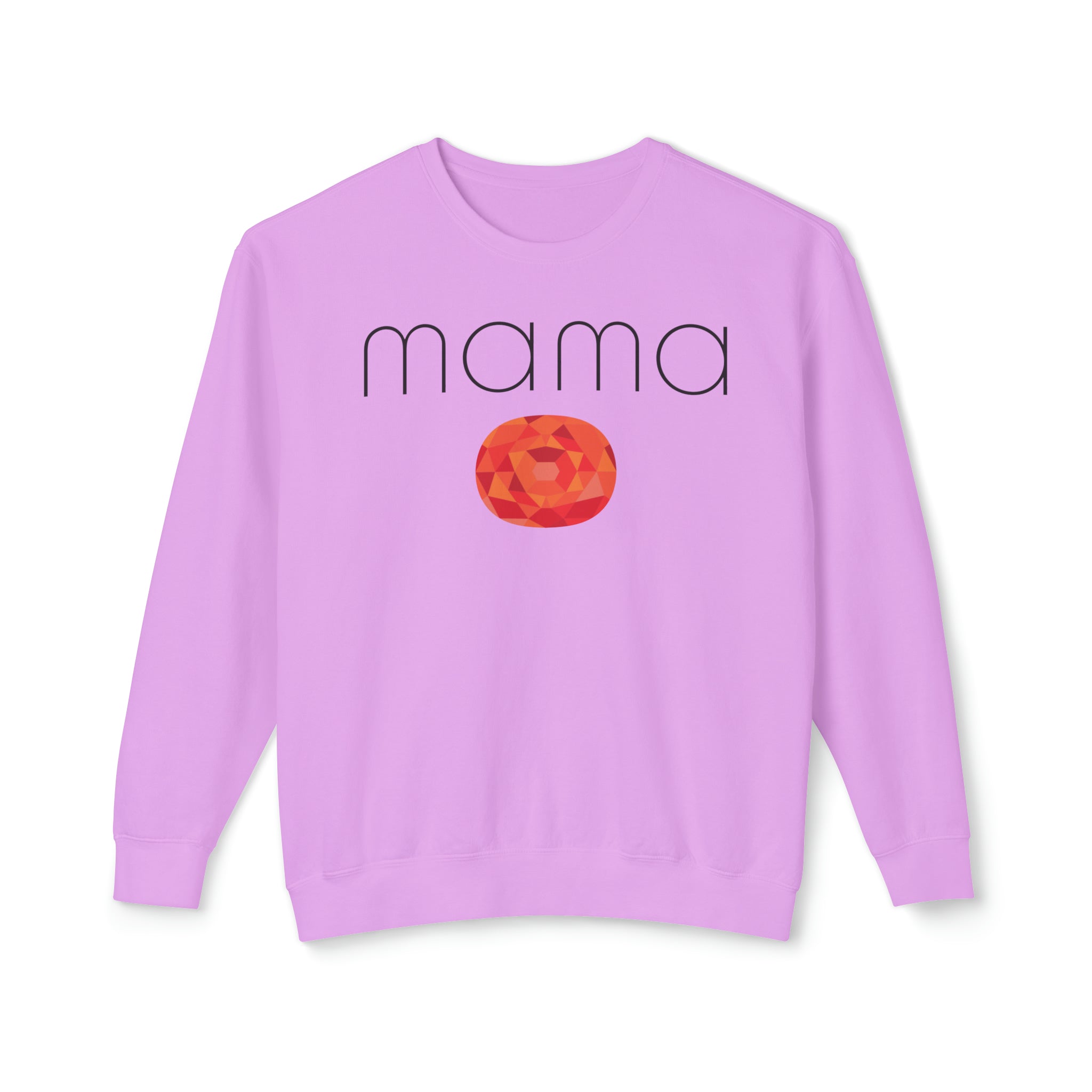 GOLDxTEAL personalized mama graphic sweatshirt.