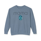GOLDxTEAL custom mama sweatshirt zircon birthstone.