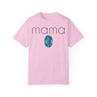 GOLDxTEAL custom mama t-shirt zircon December birthstone.
