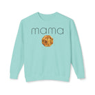 GOLDxTEAL custom mama sweatshirt birthstone topaz.