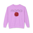 GOLDxTEAL Custom mama sweatshirt birthstone ruby graphics.