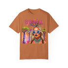 GOLDxTEAL gorgeous colorful graphic t-shirt. Designer graphic tee.