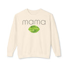 GOLDxTEAL custom mama sweatshirt peridot birthstone.