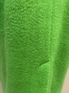 GOLDxTEAL stylish lime colored double breasted coat.