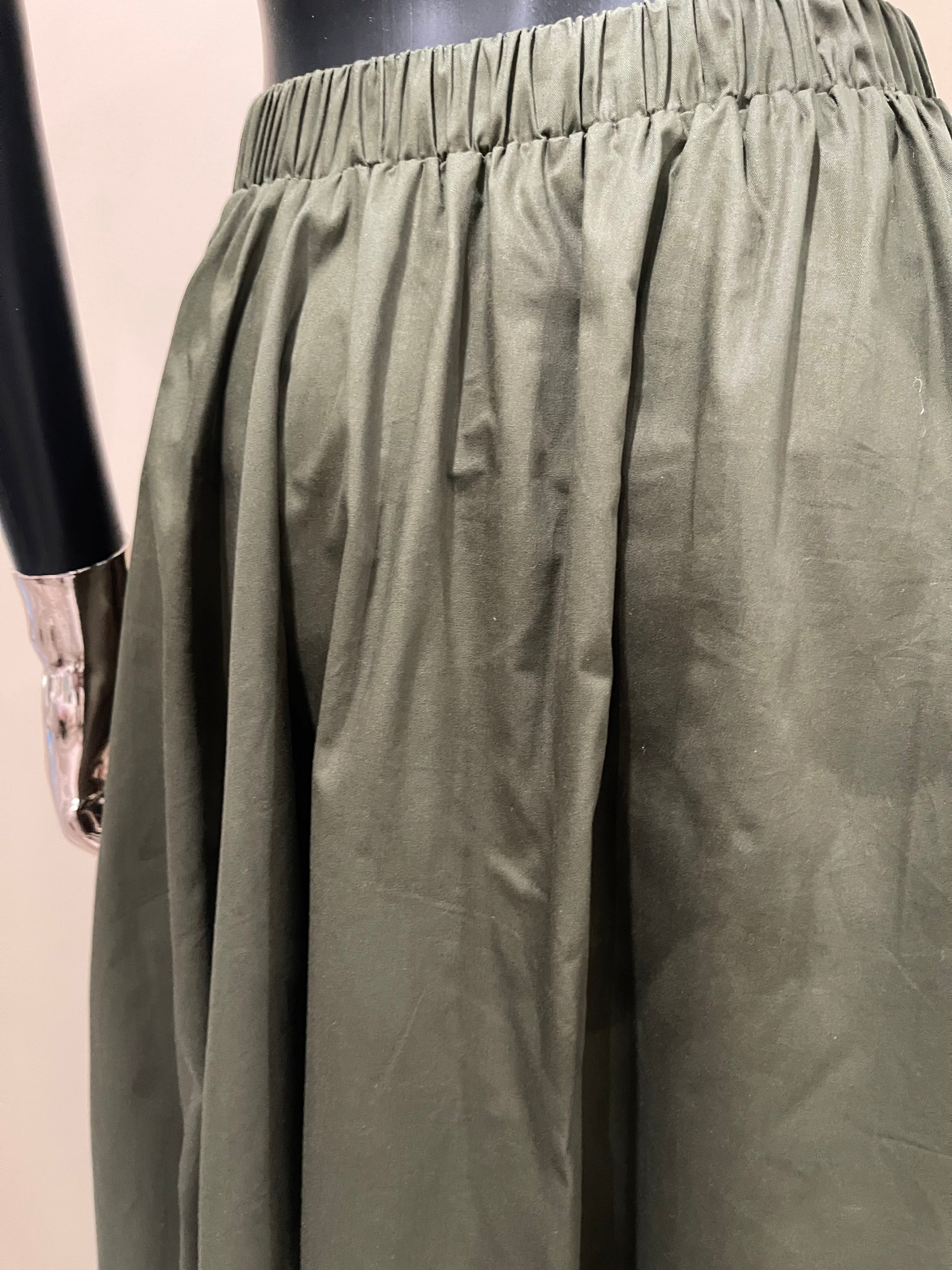 GOLDxTEAL stylish parachute skirt.