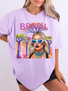 GOLDxTEAL gorgeous colorful graphic t-shirt. Designer graphic tee.