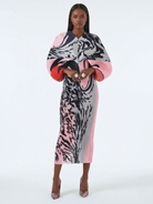 GOLD x TEAL editorial model photography — exclusive brand imagery.