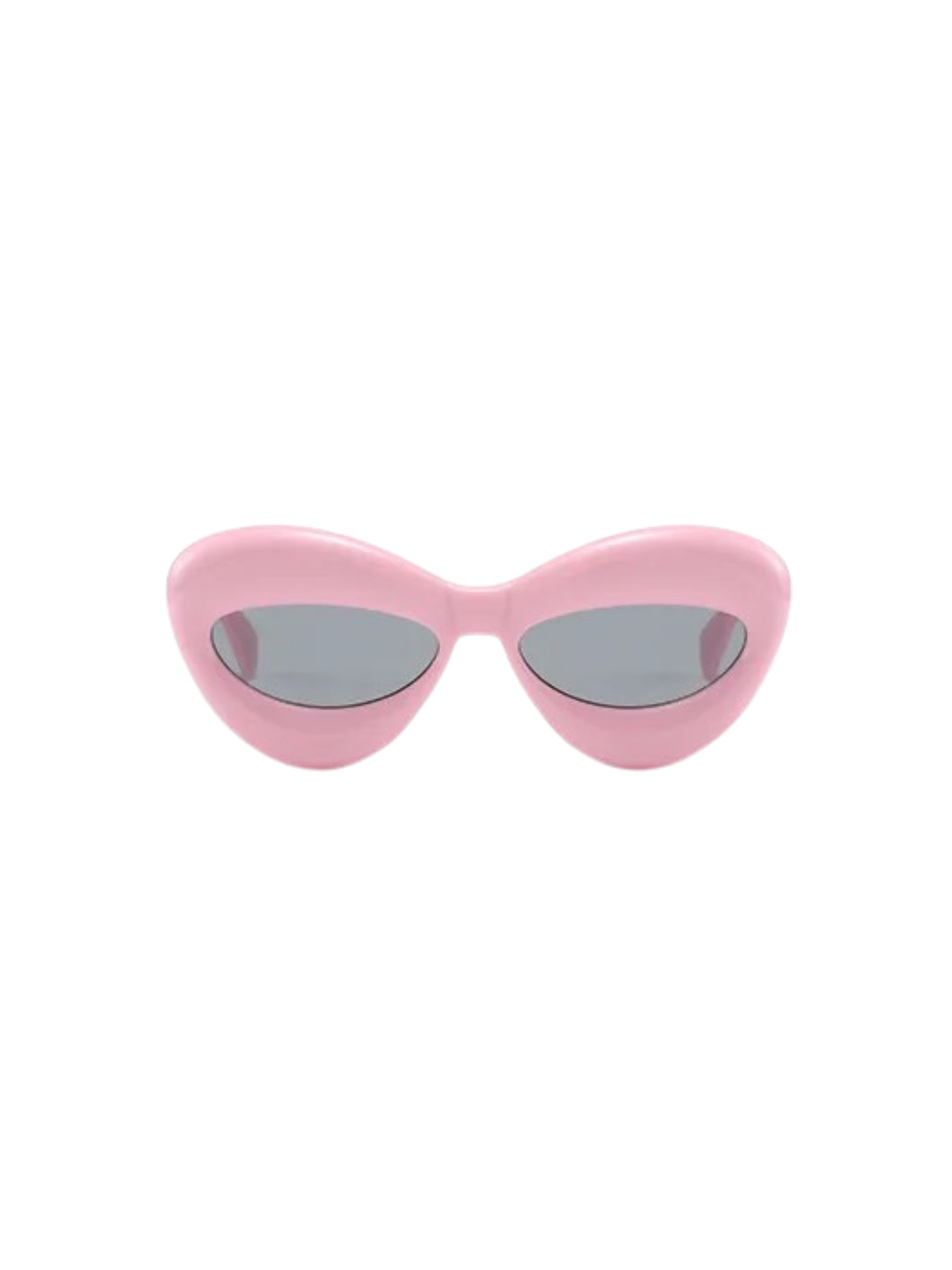 GOLDxTEAL pink cat eye sunglasses.