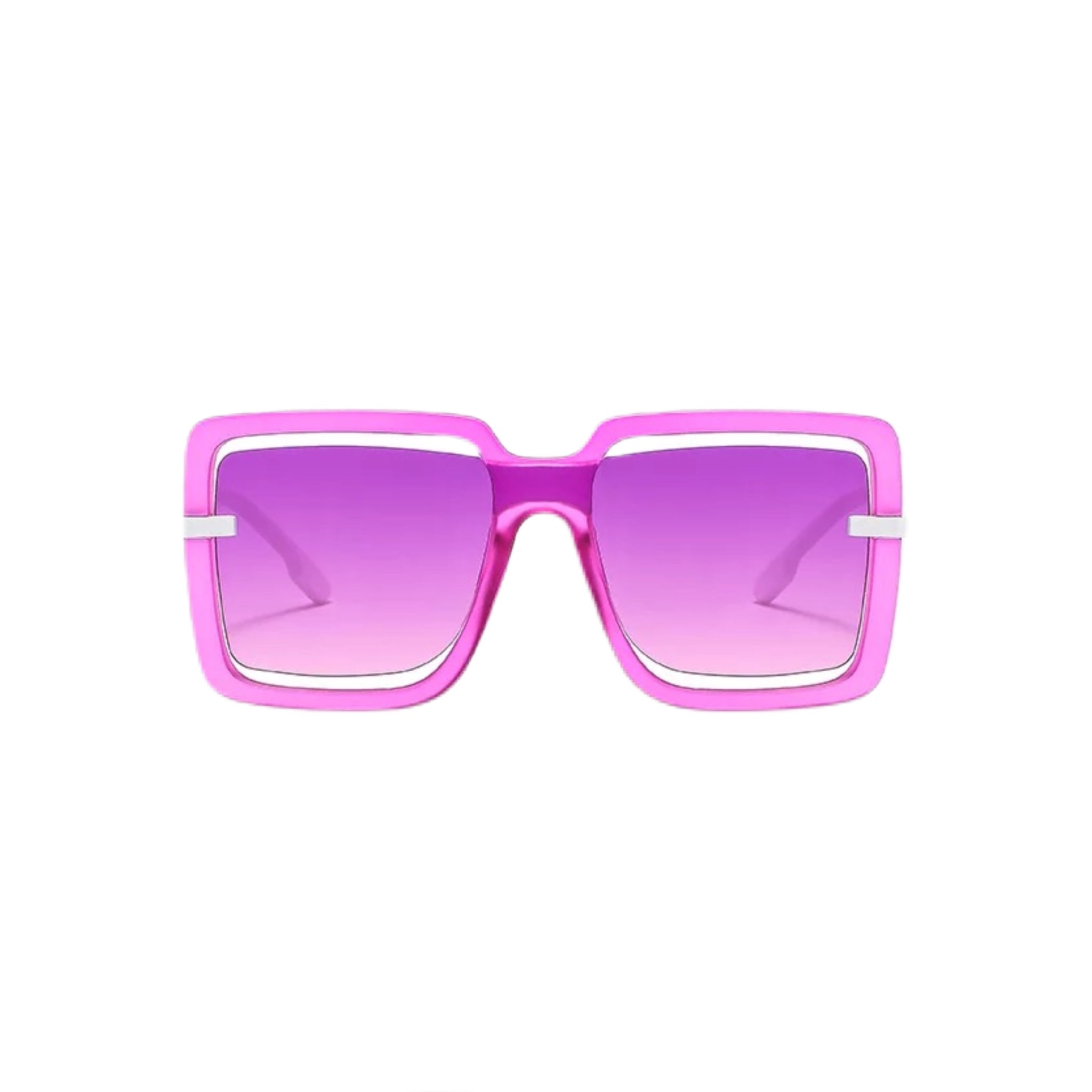 GOLDxTEAL stylish purple sunglasses.