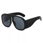 GOLDxTEAL oversized sunglasses. Black stylish shades.